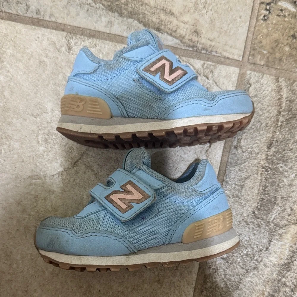 New Balance Kids' Light Blue Sneakers
